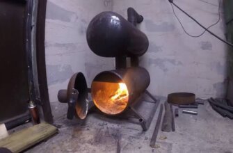 Буржуйка своими руками: как сделать простую печь для дачи или гаража